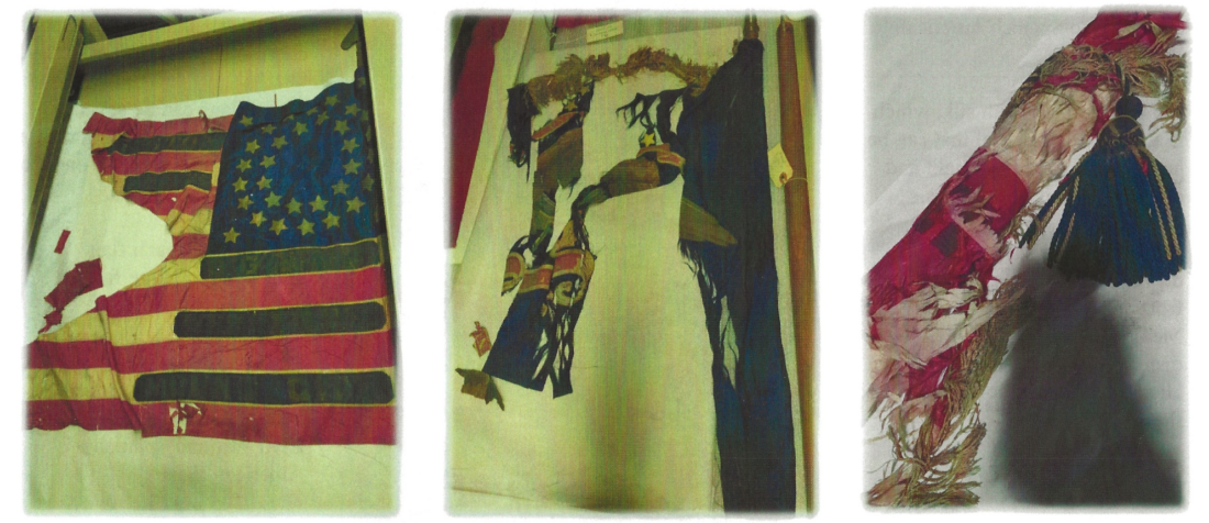 Historians in Kansas highlight their effort to restore Civil War flags and the human stories behind them